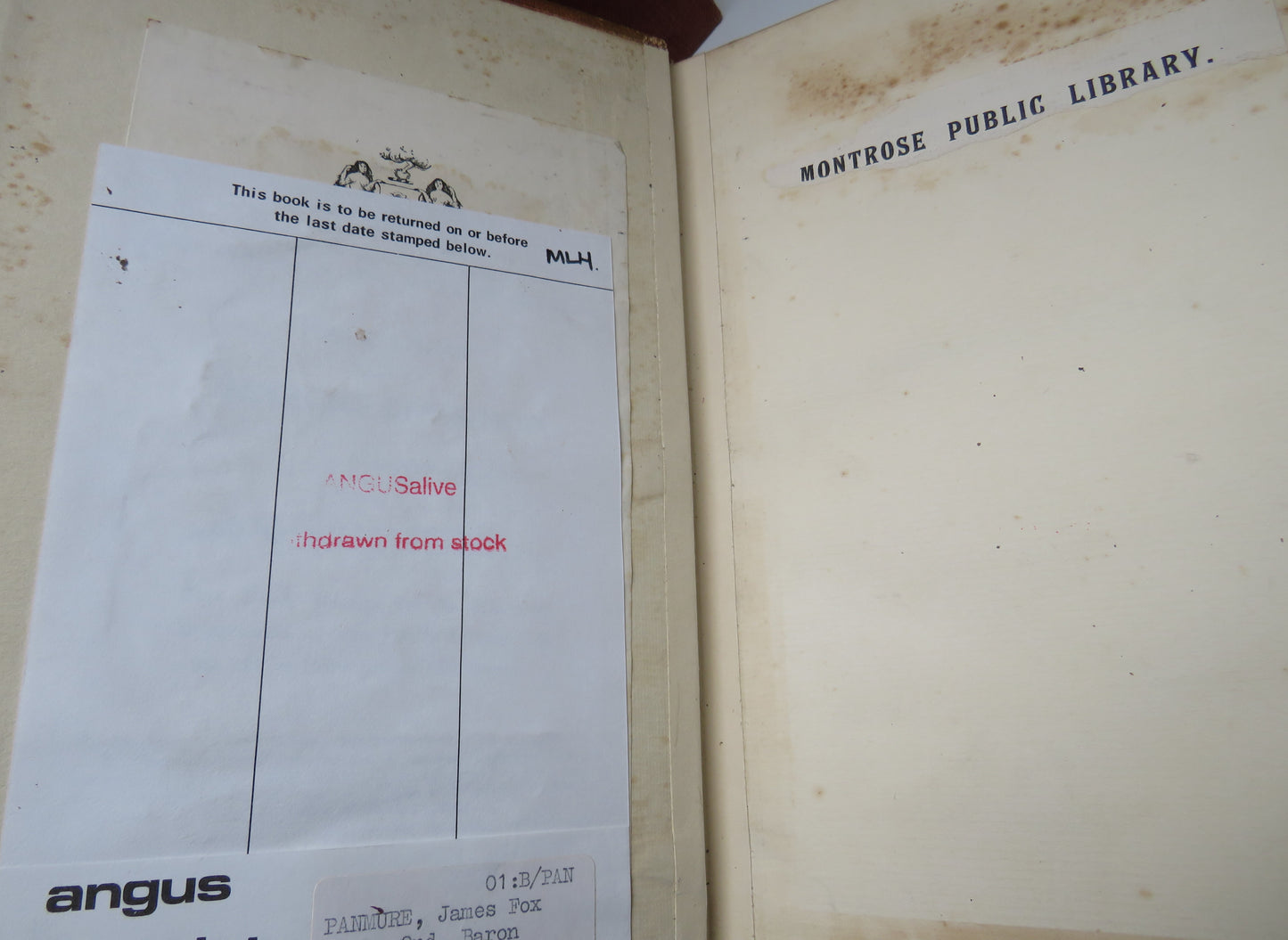 The Panmure Papers Being a Selection From The Correspondence of Fox Maule, Second Baron Panmure, Afterwards Eleventh Earl of Dalhouse Edited By Sir George Douglas and Sir George Dalhousie Vol I & II 1908