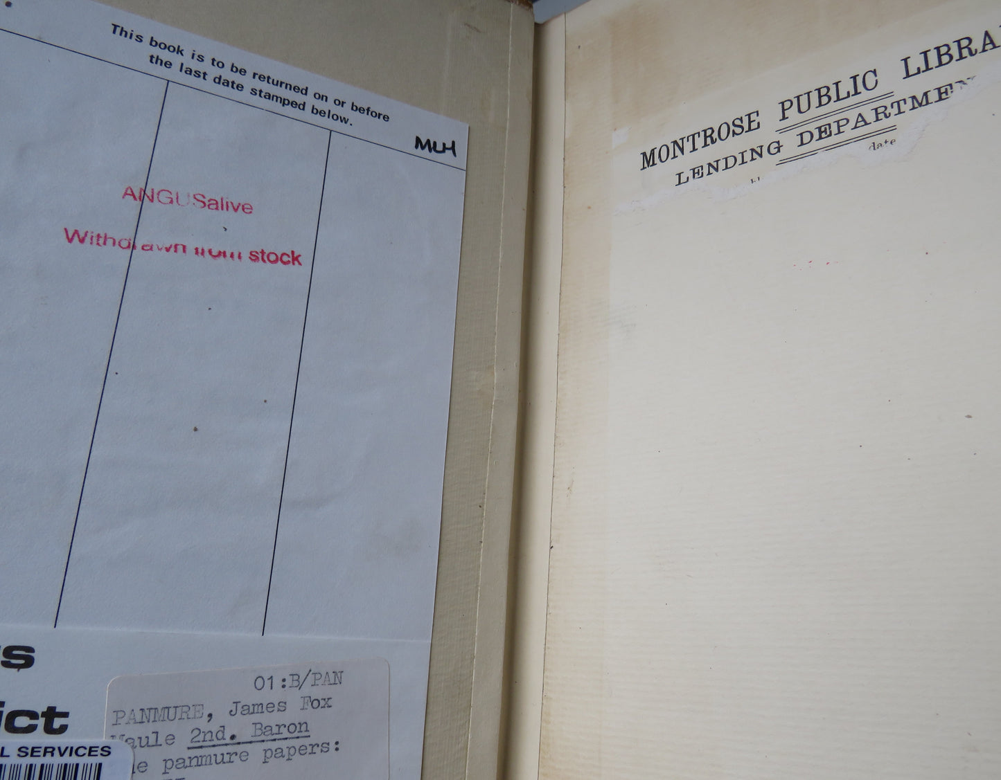 The Panmure Papers Being a Selection From The Correspondence of Fox Maule, Second Baron Panmure, Afterwards Eleventh Earl of Dalhouse Edited By Sir George Douglas and Sir George Dalhousie Vol I & II 1908