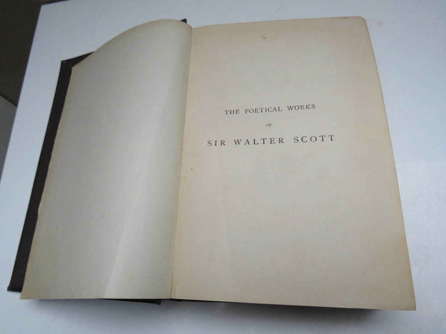 The Poetical Works of Sir Walter Scott Including Introduction and Notes