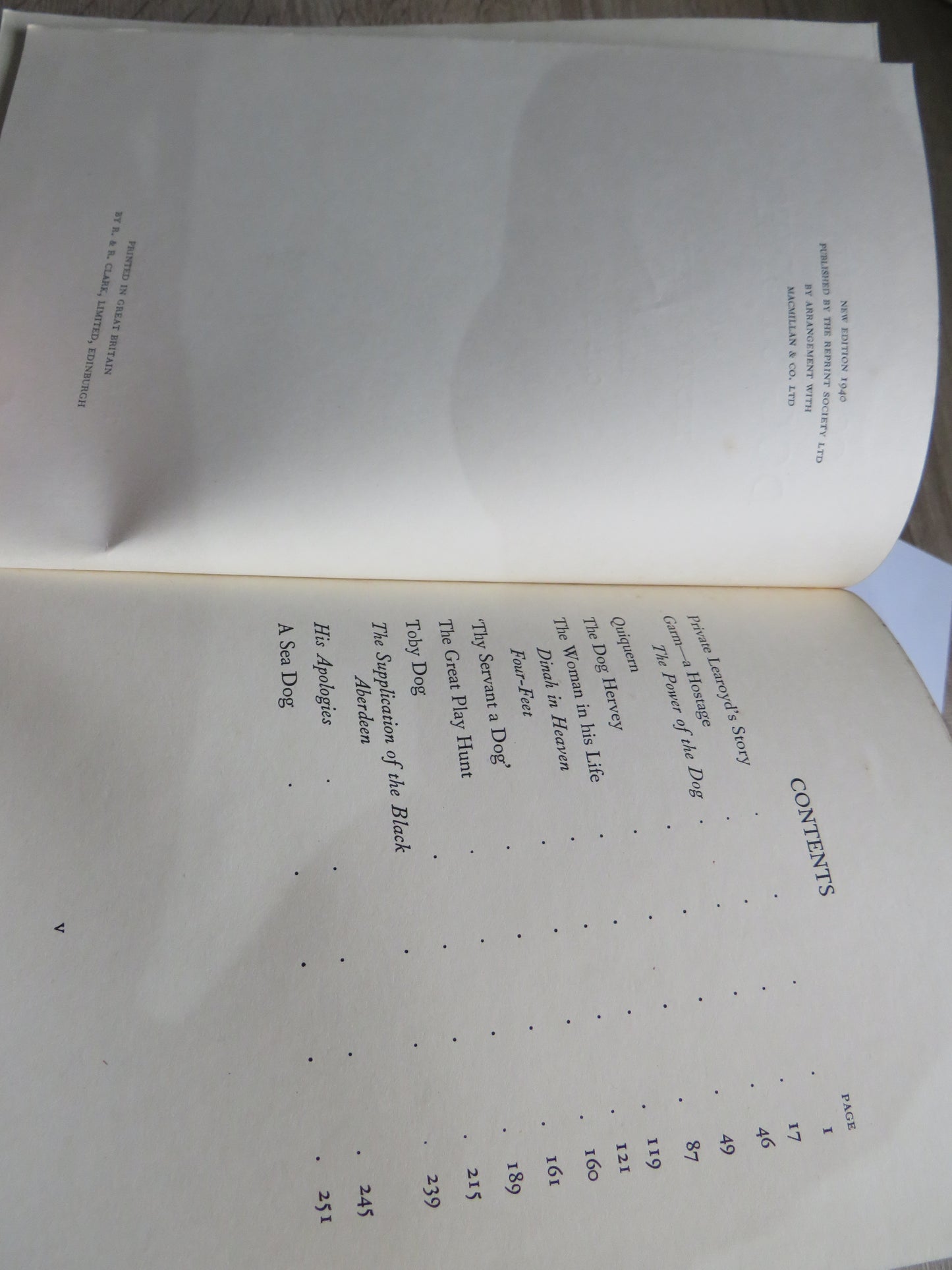 Collected Dog Stories By Rudyard Kipling 1940