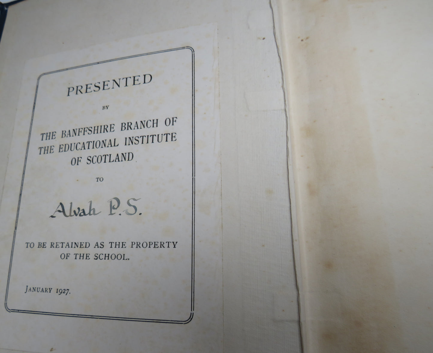 The Schools and Schoolmasters of Banffshire By William Barclay 1925