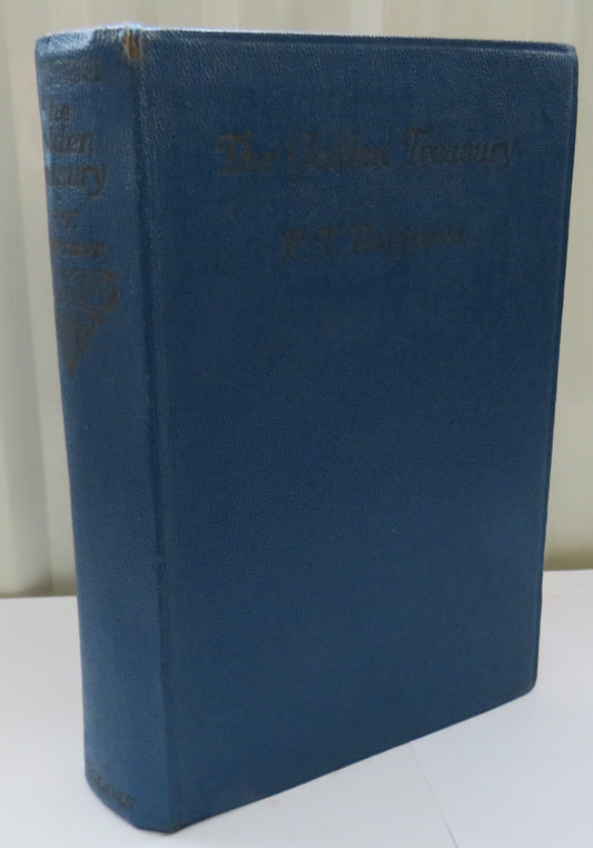 The Golden Treasury By Francis Turner Palgrave