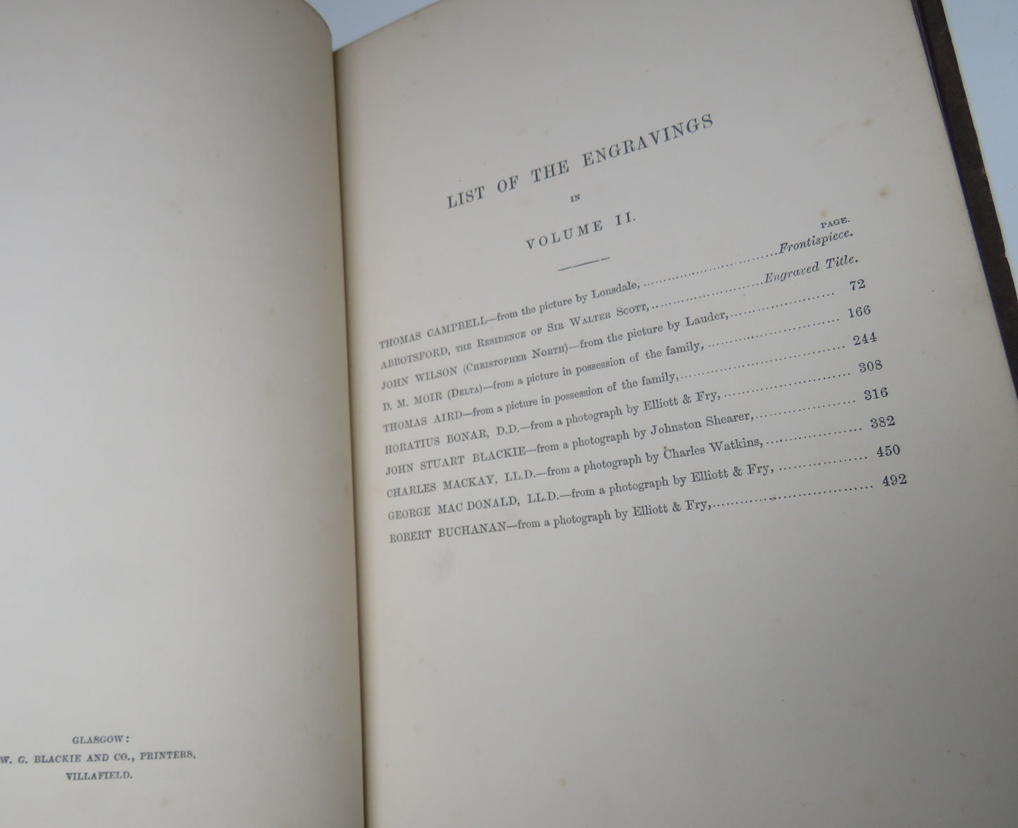 The Poets & Poetry of Scotland by James Grant Wilson Volume II