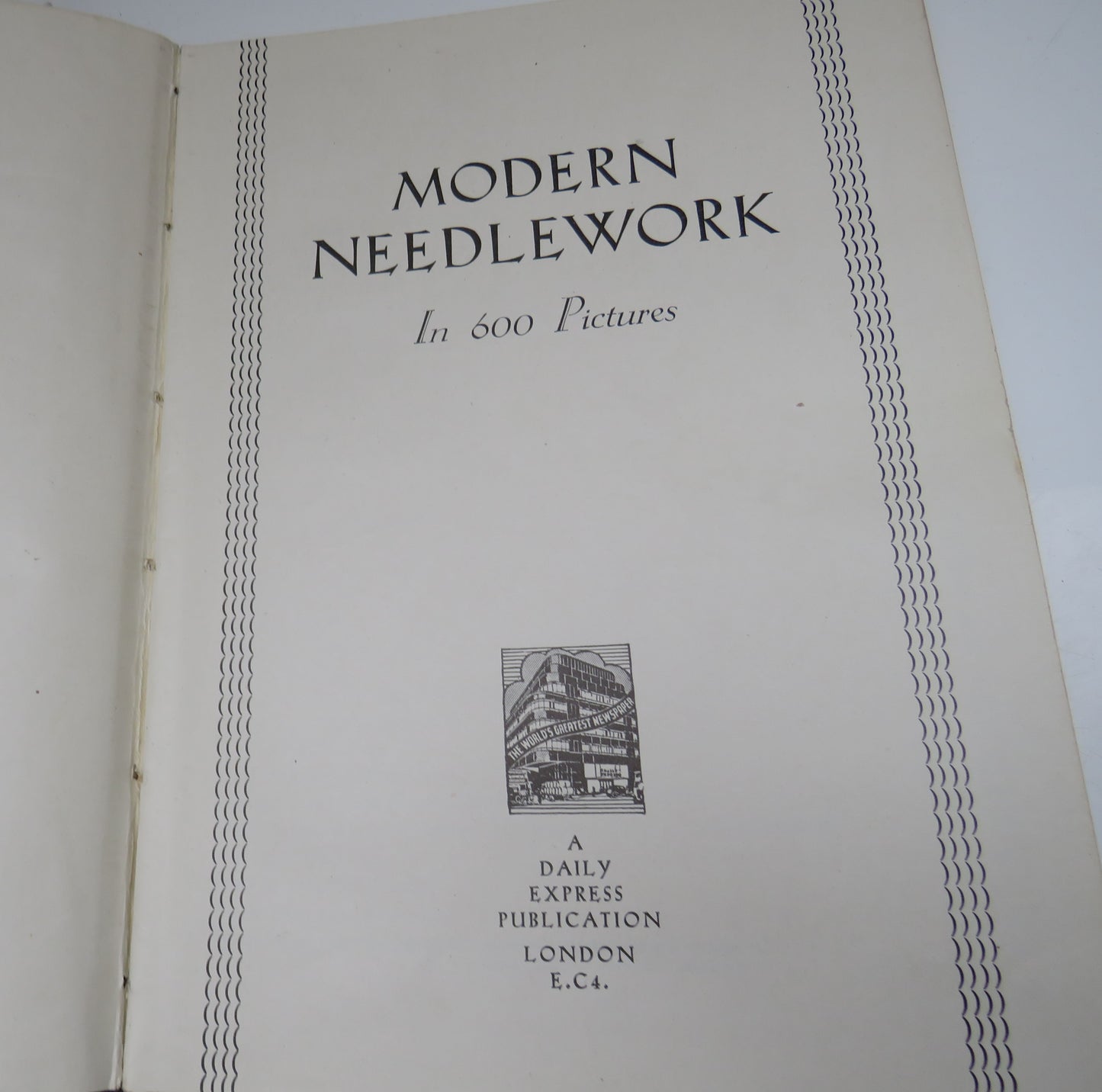 Modern Needlework In 600 Pictures A Daily Express Publication