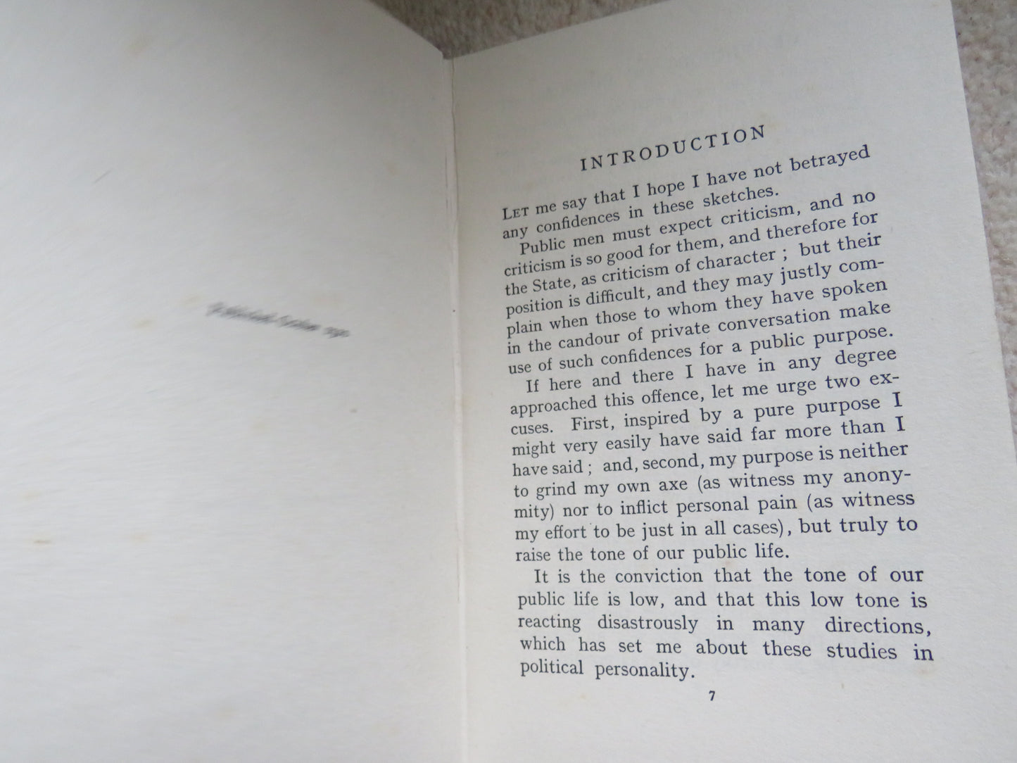 The Mirrors of Downing Street Some Political Reflections By A Gentleman With A Duster 1920 1st Edition
