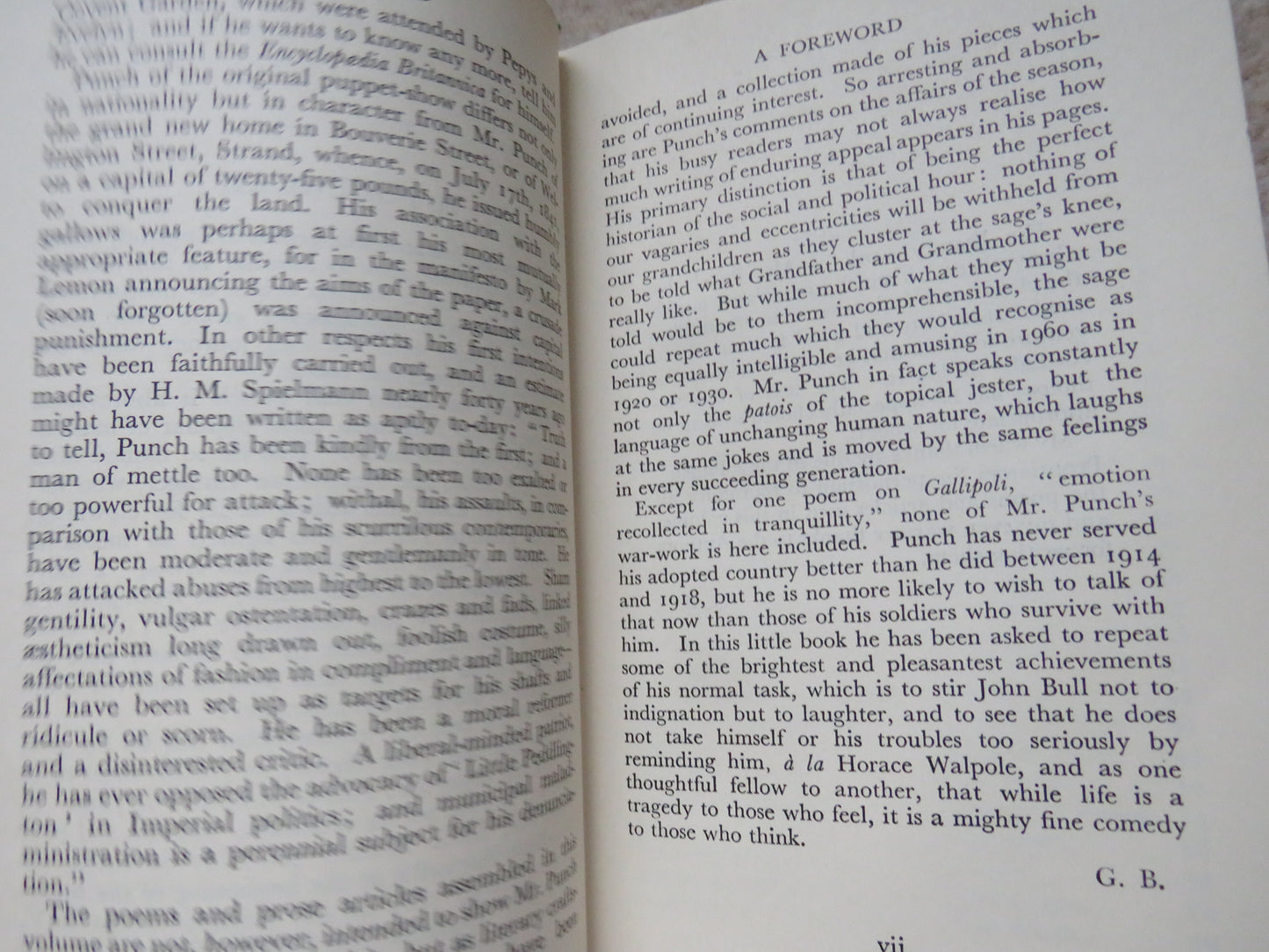 A "Punch" Anthology Selected and Edited With Notes and Questions By Guy Boas 1947