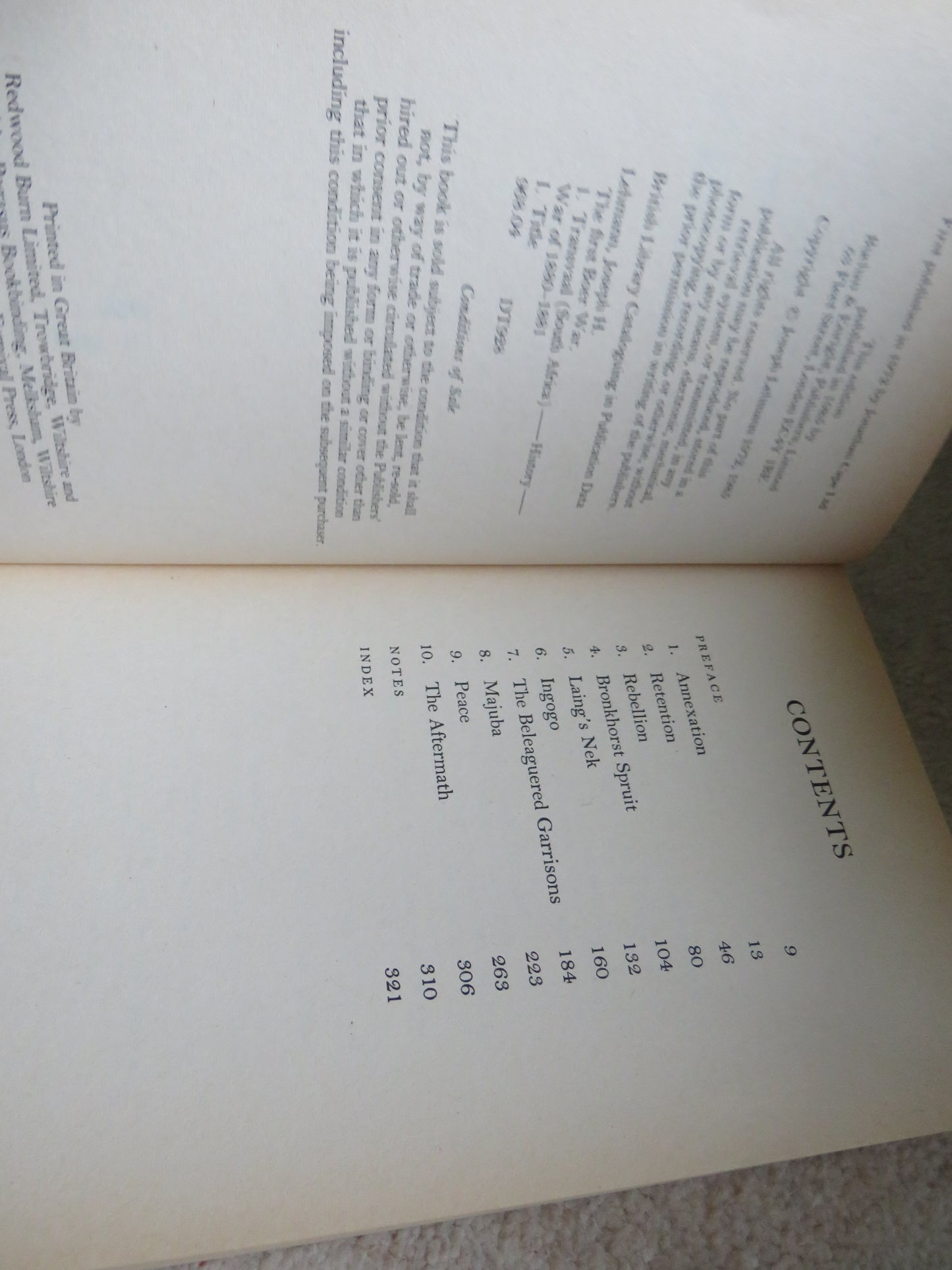 Echoes of War The First Boer War By Joseph Lehmann 1985