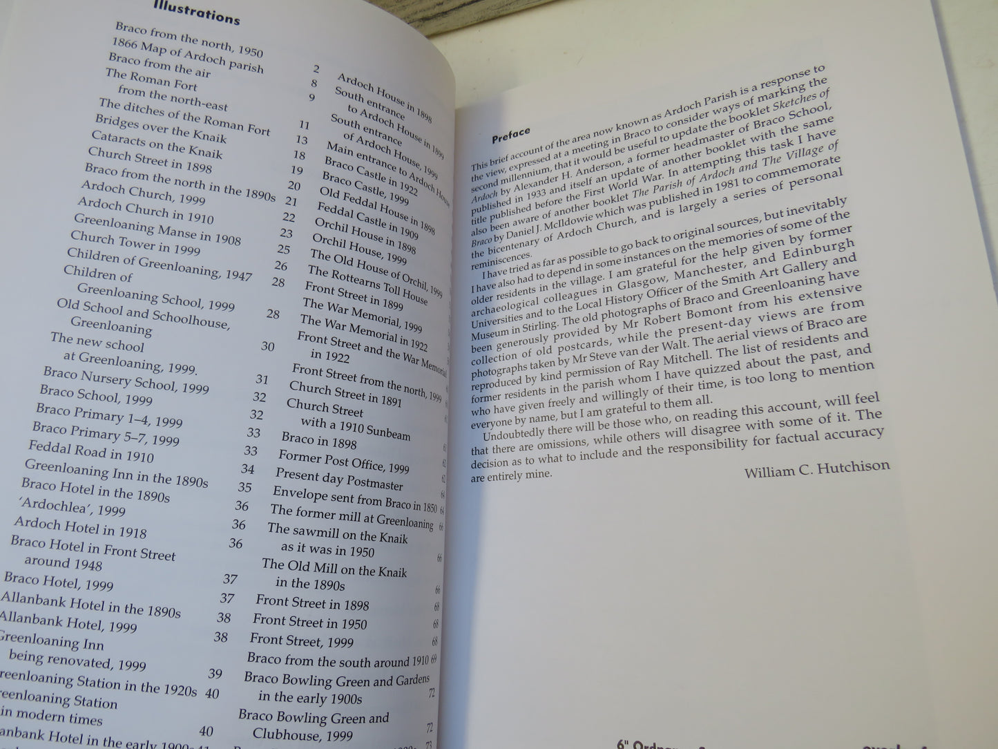 Ardoch 2000 A Brief History of Ardoch Parish To The End of the Second Millenium By William C. Hutchison