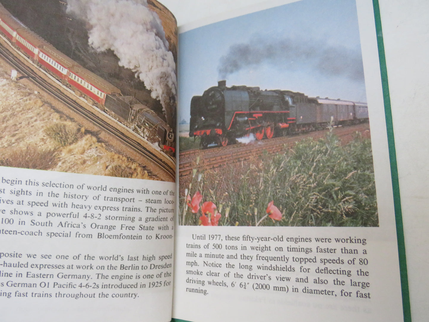Steam Locomotives of the World with text and photographs by Colin Garratt, 1979