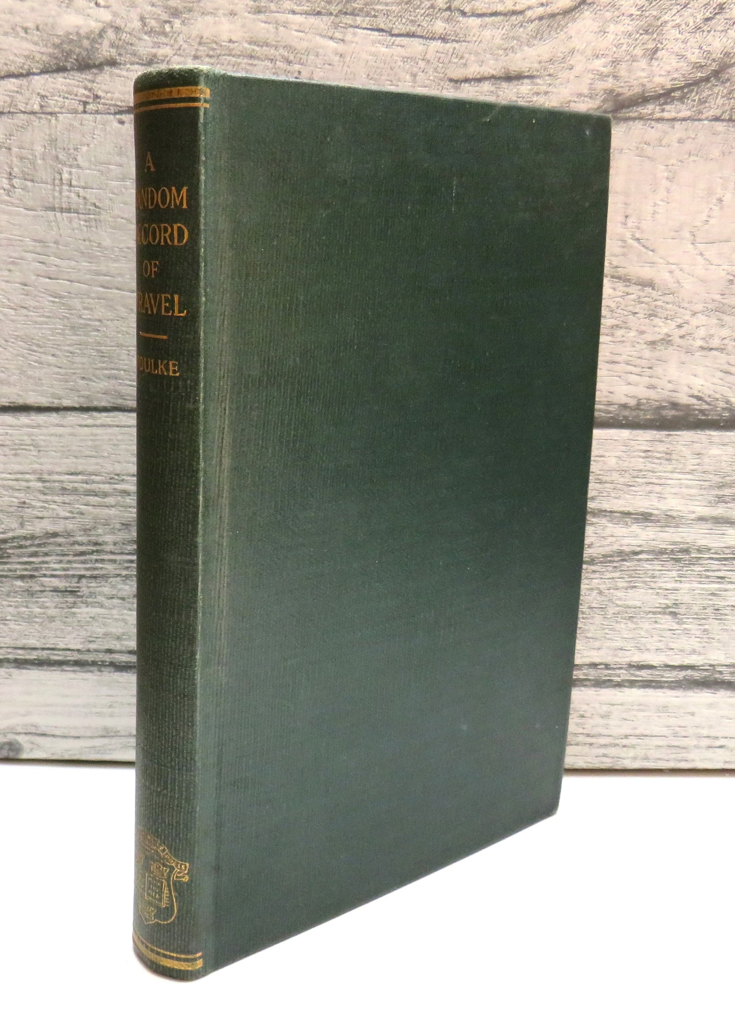 A Random Record of Travel During Fifty Years By William Dudley Foulke 1925