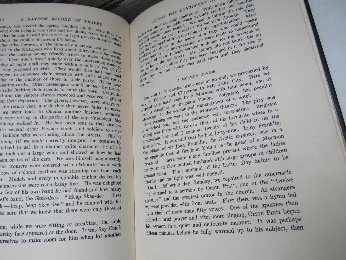 A Random Record of Travel During Fifty Years By William Dudley Foulke 1925