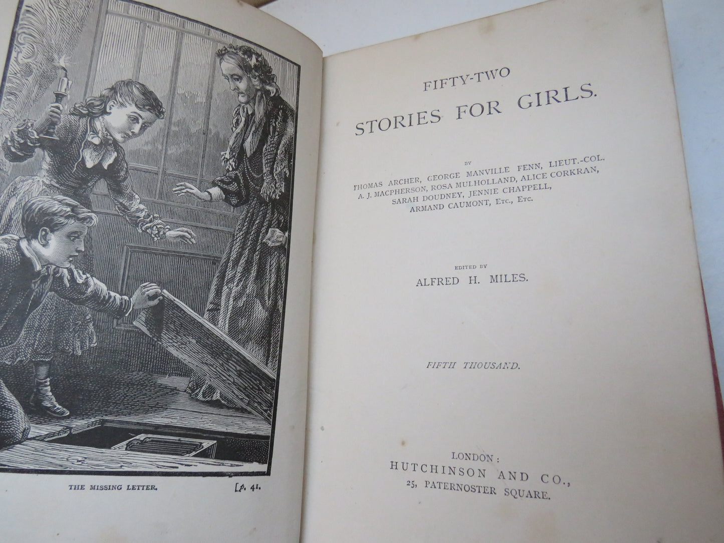 Fifty-Two Stories For Girls By Various Authors