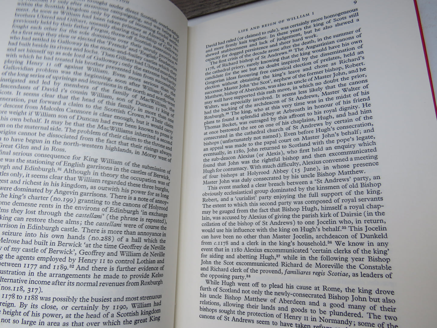 The Acts of William I King of Scots 1165 - 1214 Edited By G.W.S. Barrow 1971