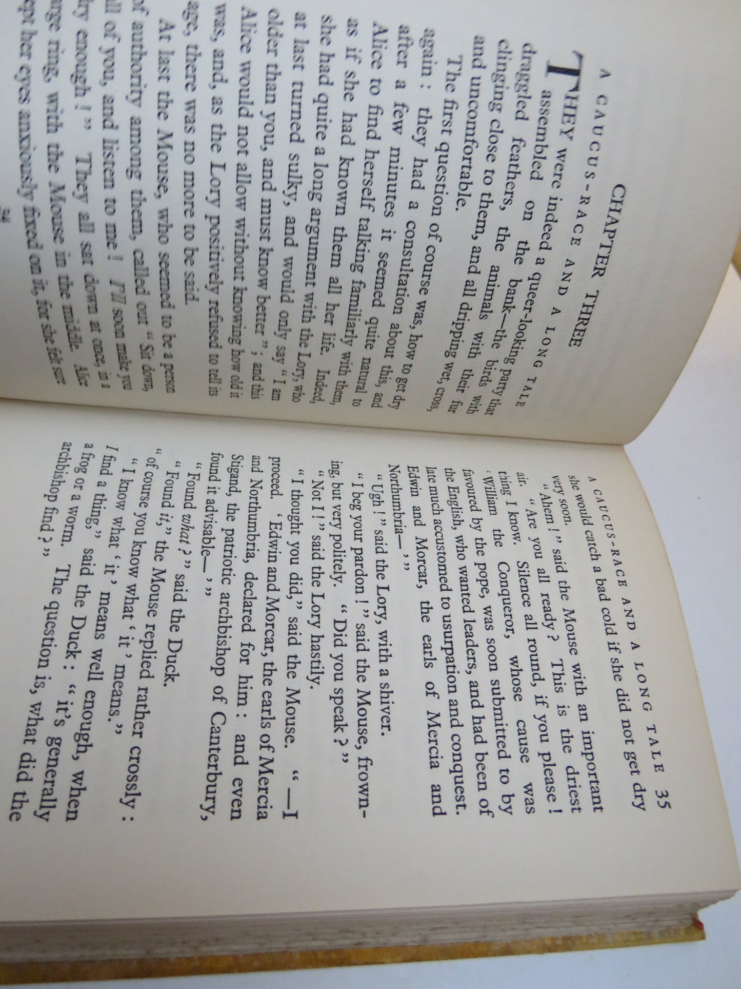 Alice's Adventures In Wonderland and Through The Looking-Glass By Lewis Carroll