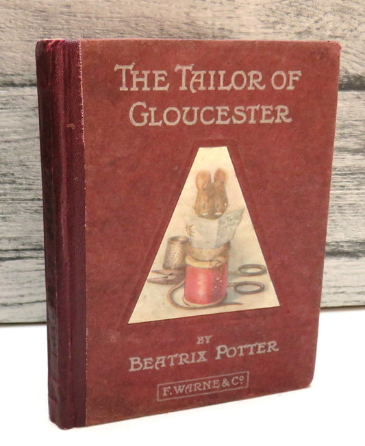 The Tailor of Gloucester by Beatrix Potter, 1903, First Edition, Antique Children's Book