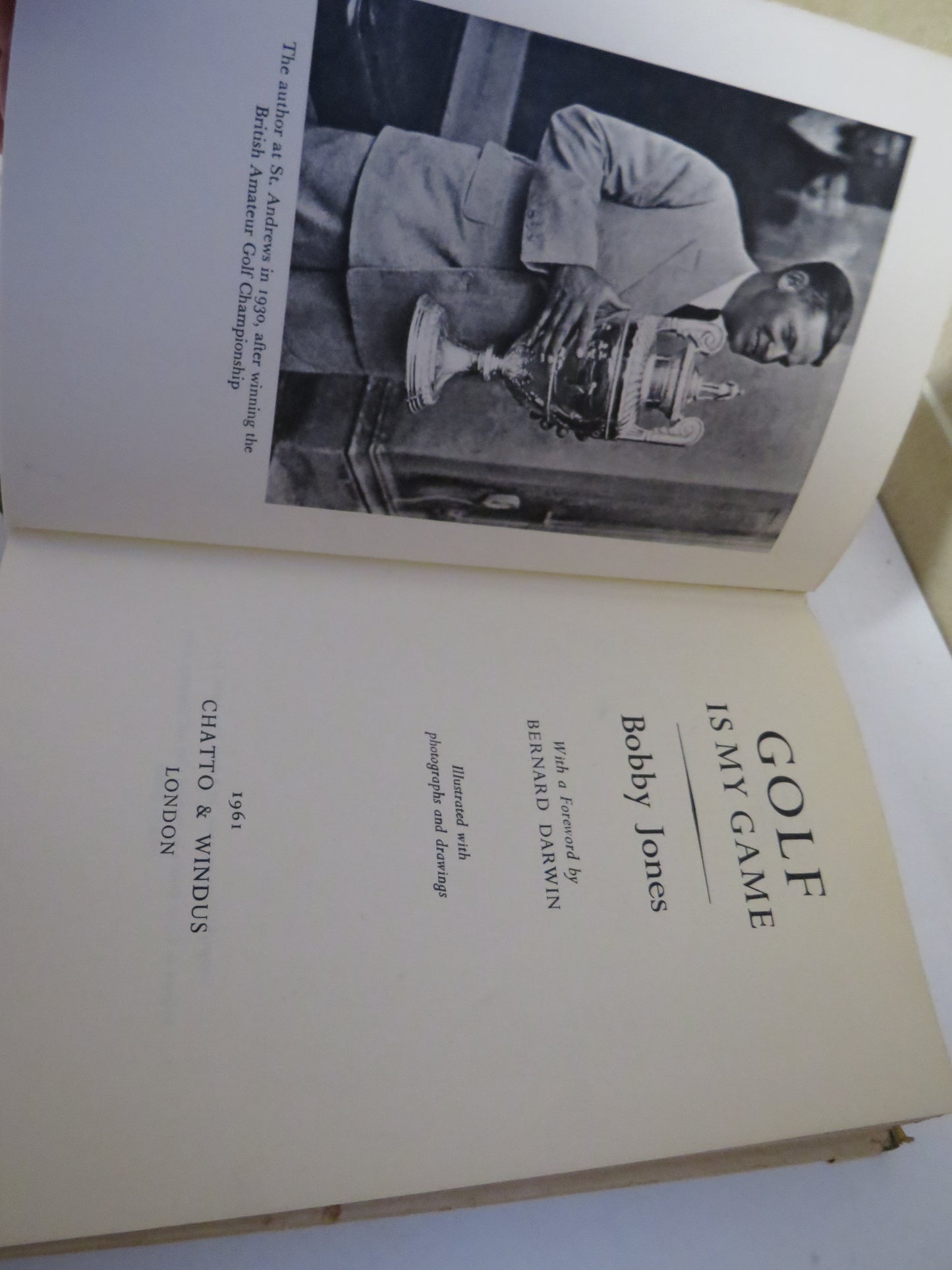 Golf Is My Game By Bobby Jones 1961 1st Edition