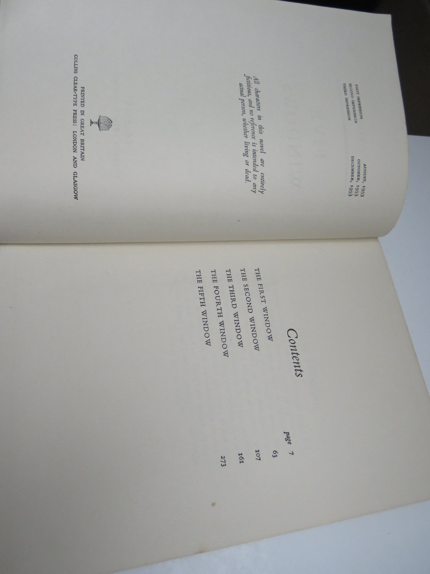 Five Windows By D.E. Stevenson 1953