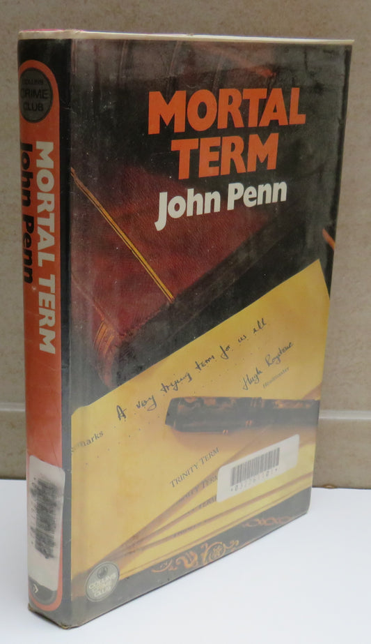 Mortal Term By John Penn 1984 1st Edition