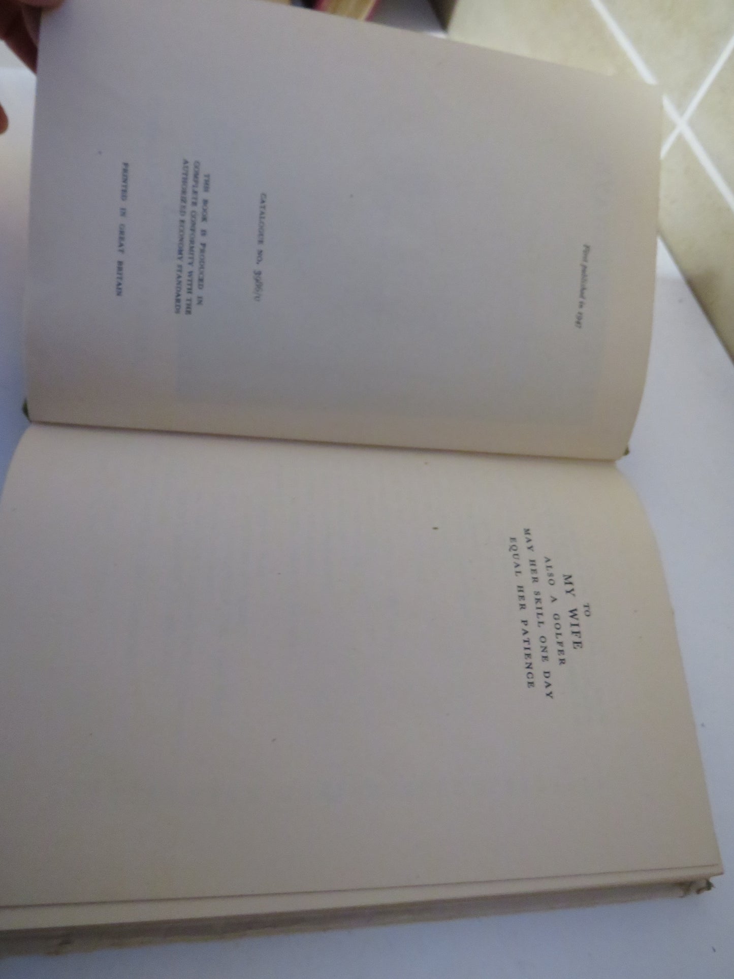 Green Fairways By Louis T. Stanley With 46 Illustrations 1947 1st Edition