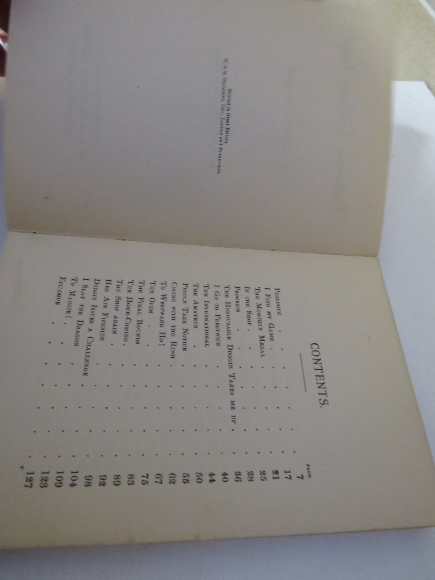 Podson's Golfing Year By A. Campbell Watson