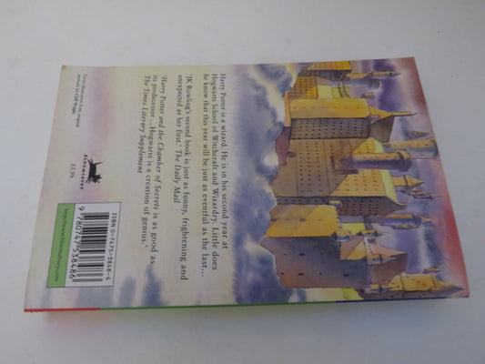 Harry Potter and The Chamber of Secrets By J.K. Rowling 1998