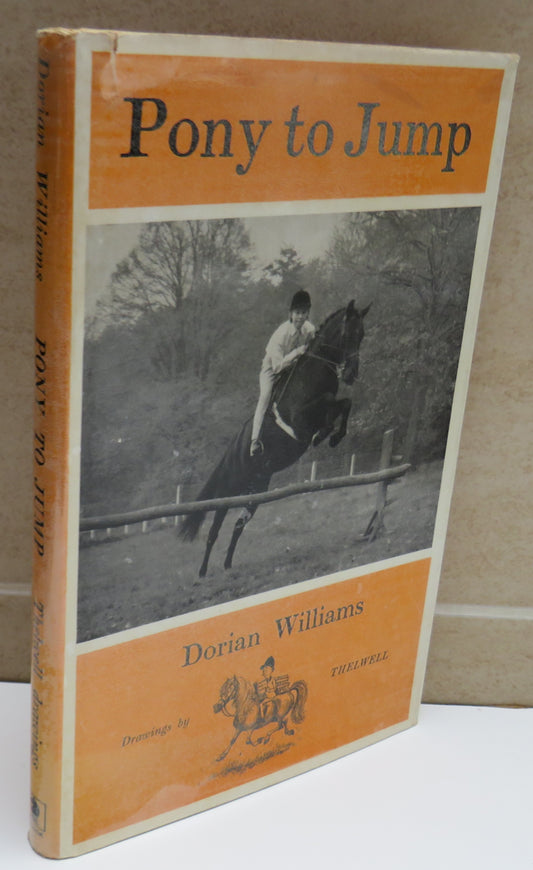 Pony To Jump With Drawings By Thelwell By Dorian Williams 1963 1st Edition