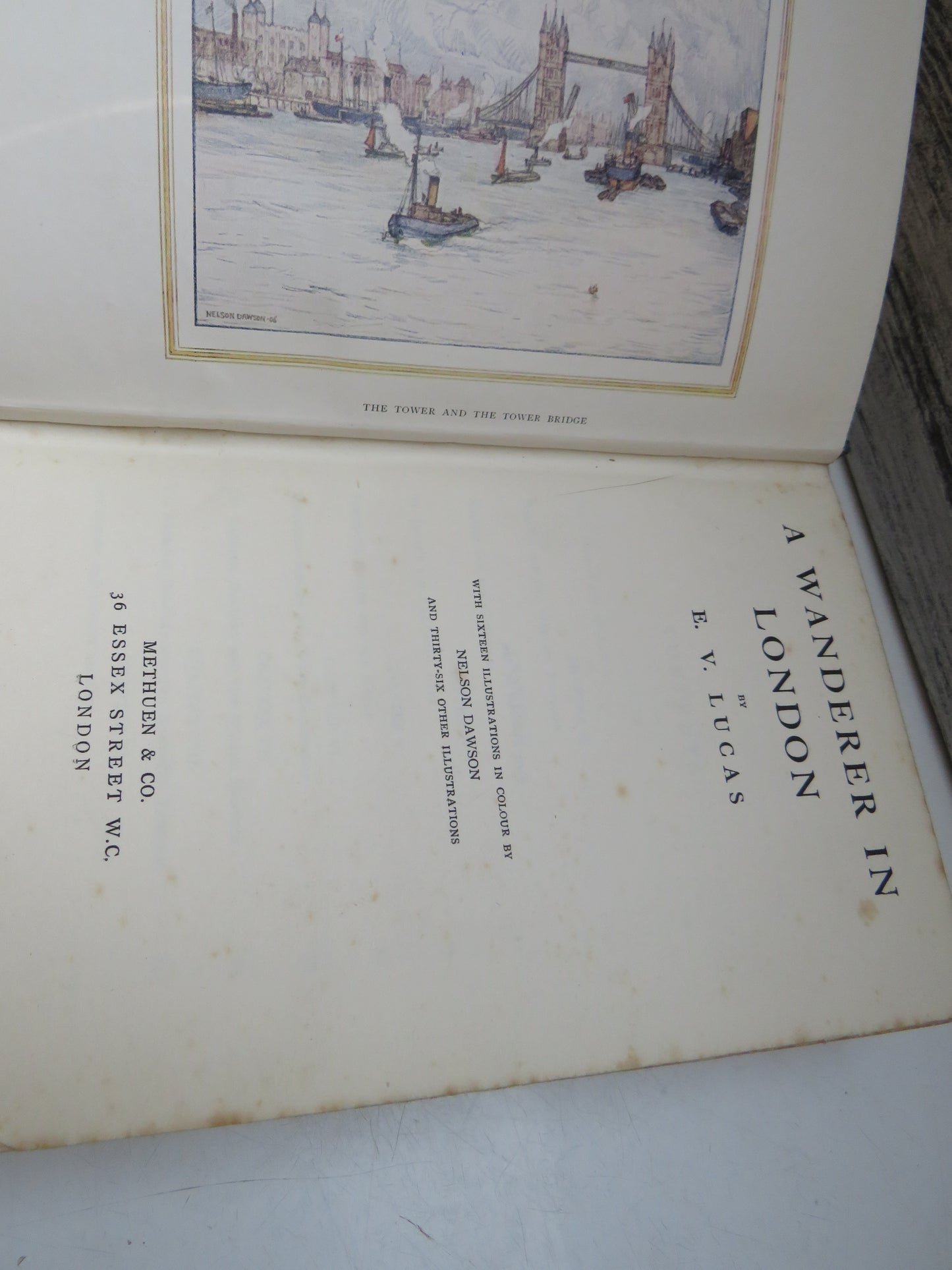 A Wanderer In London by E. V. Lucas, 1906