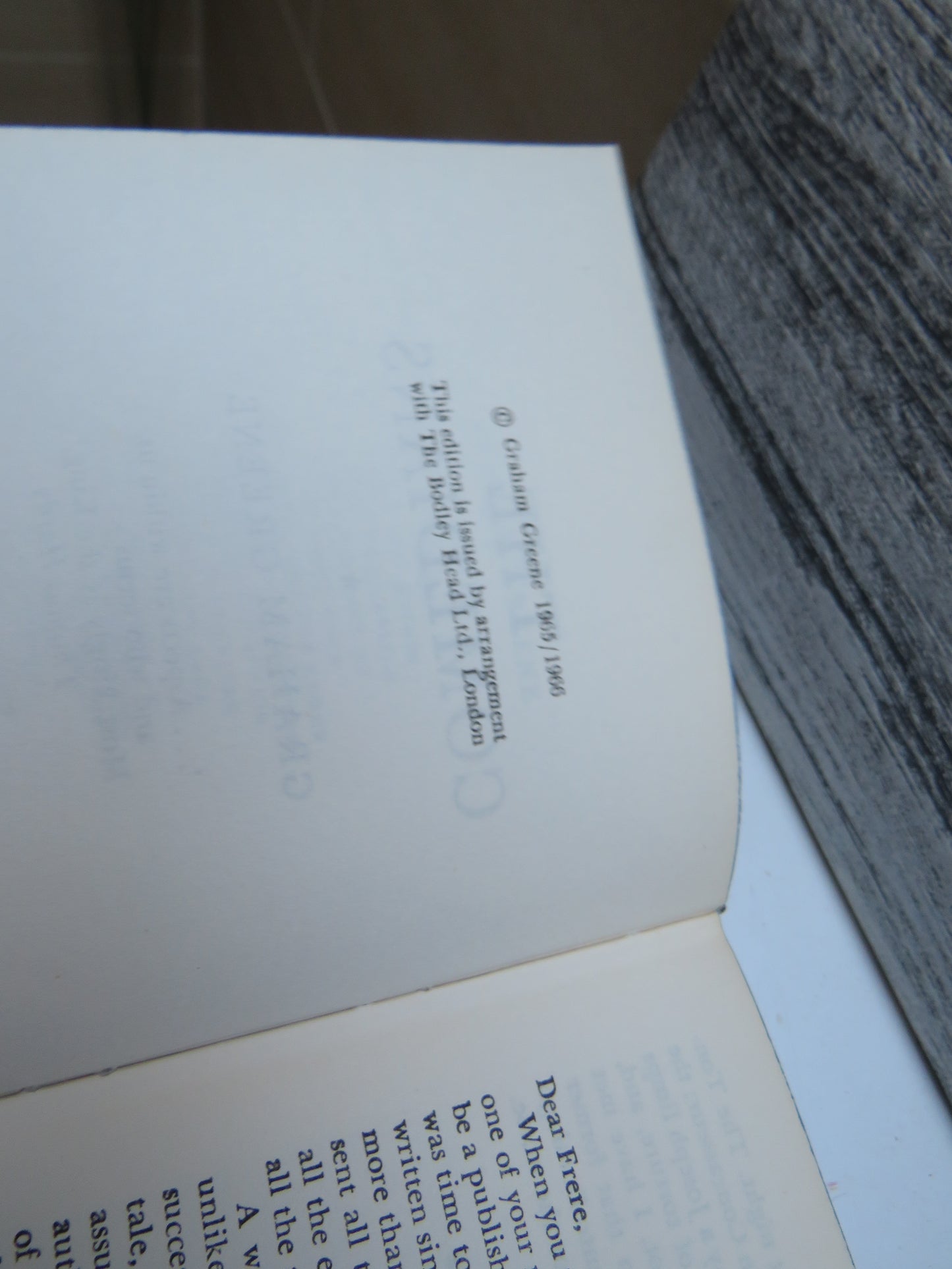 The Comedians By Graham Greene 1966