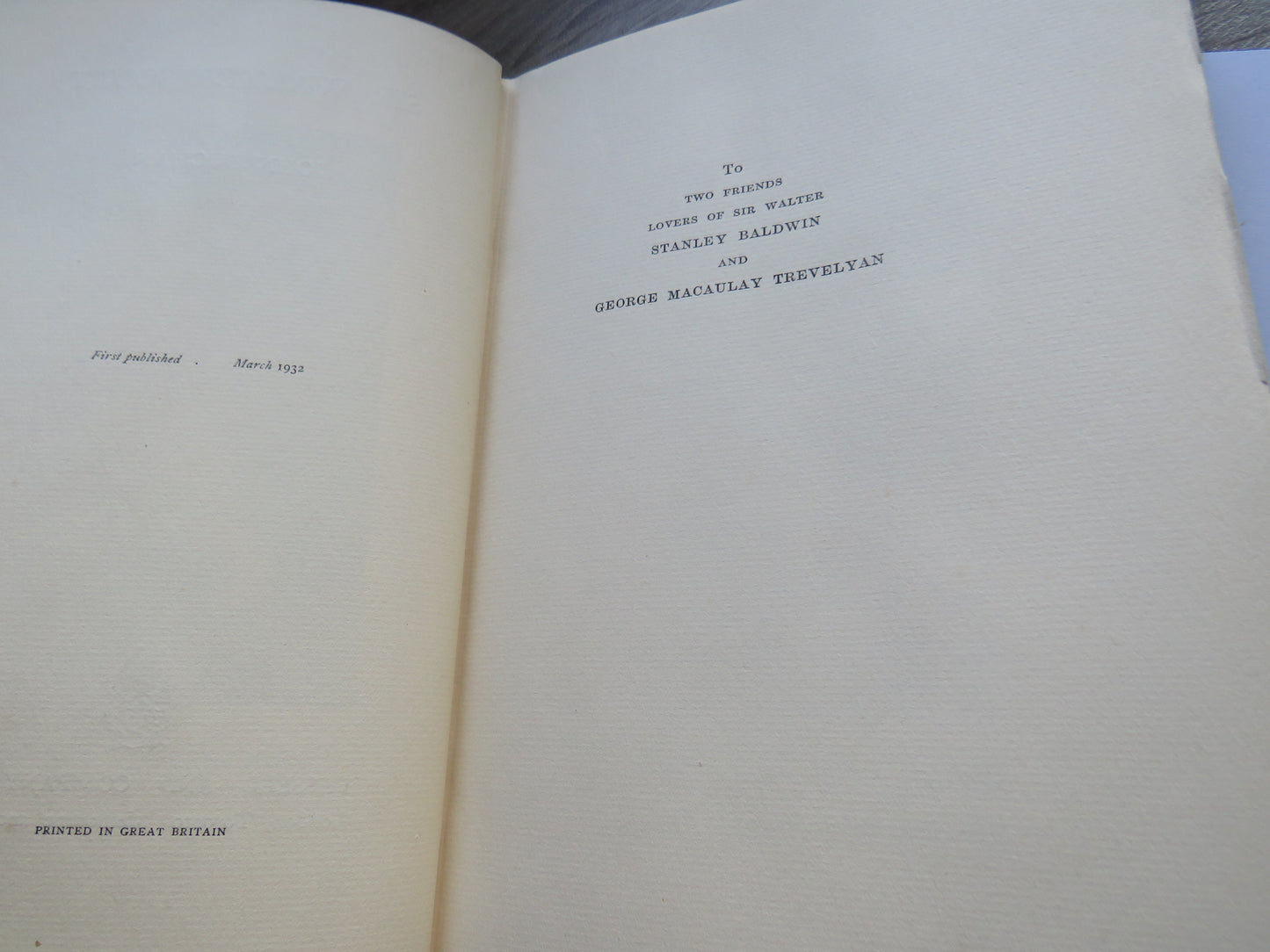 Sir Walter Scott By John Buchan 1932 1st Edition, Antique Book