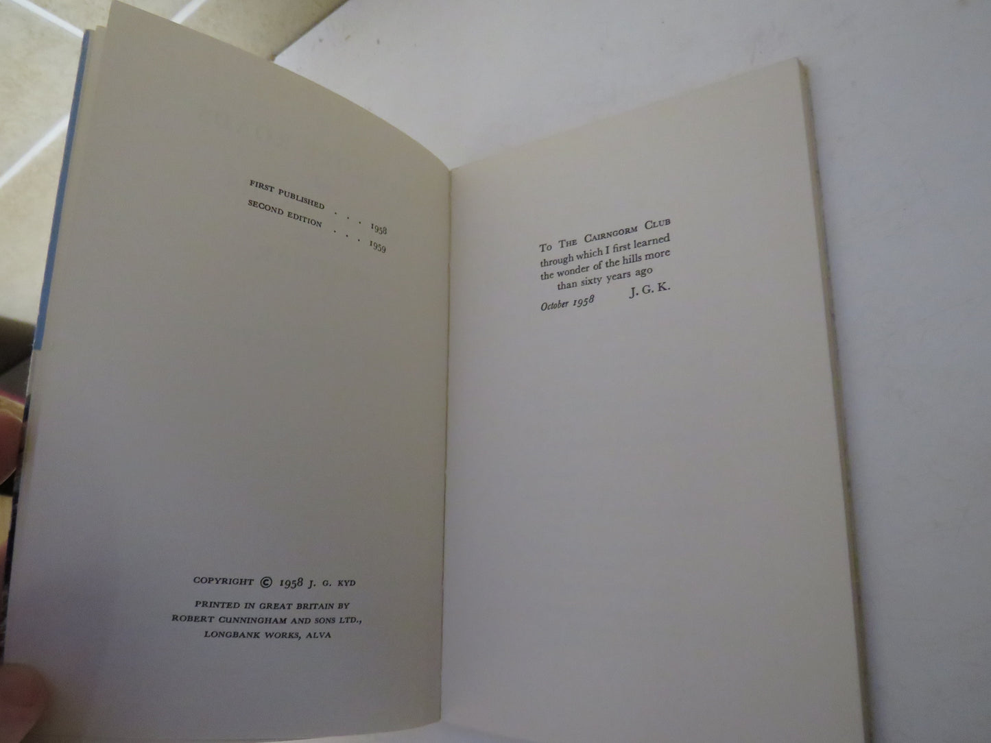 The Drove Roads and Bridle Paths Around Braemar By James Gray Kyd 1959