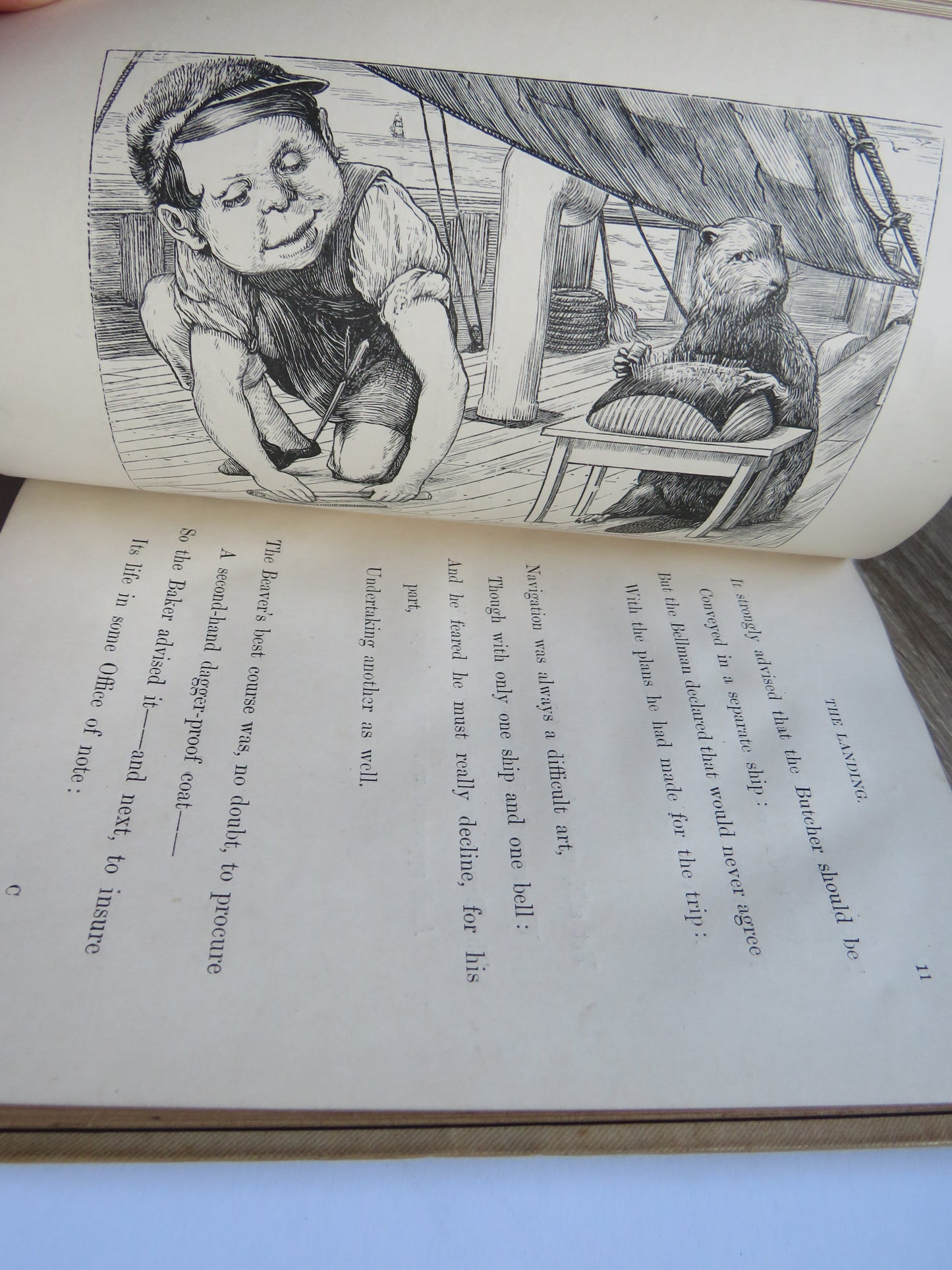 The Hunting Of The Snark An Agony In Eight Fits By Lewis Carroll 1876