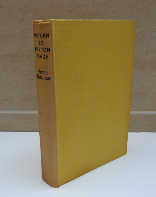 Return To Peyton Place By Grace Metalious 1960