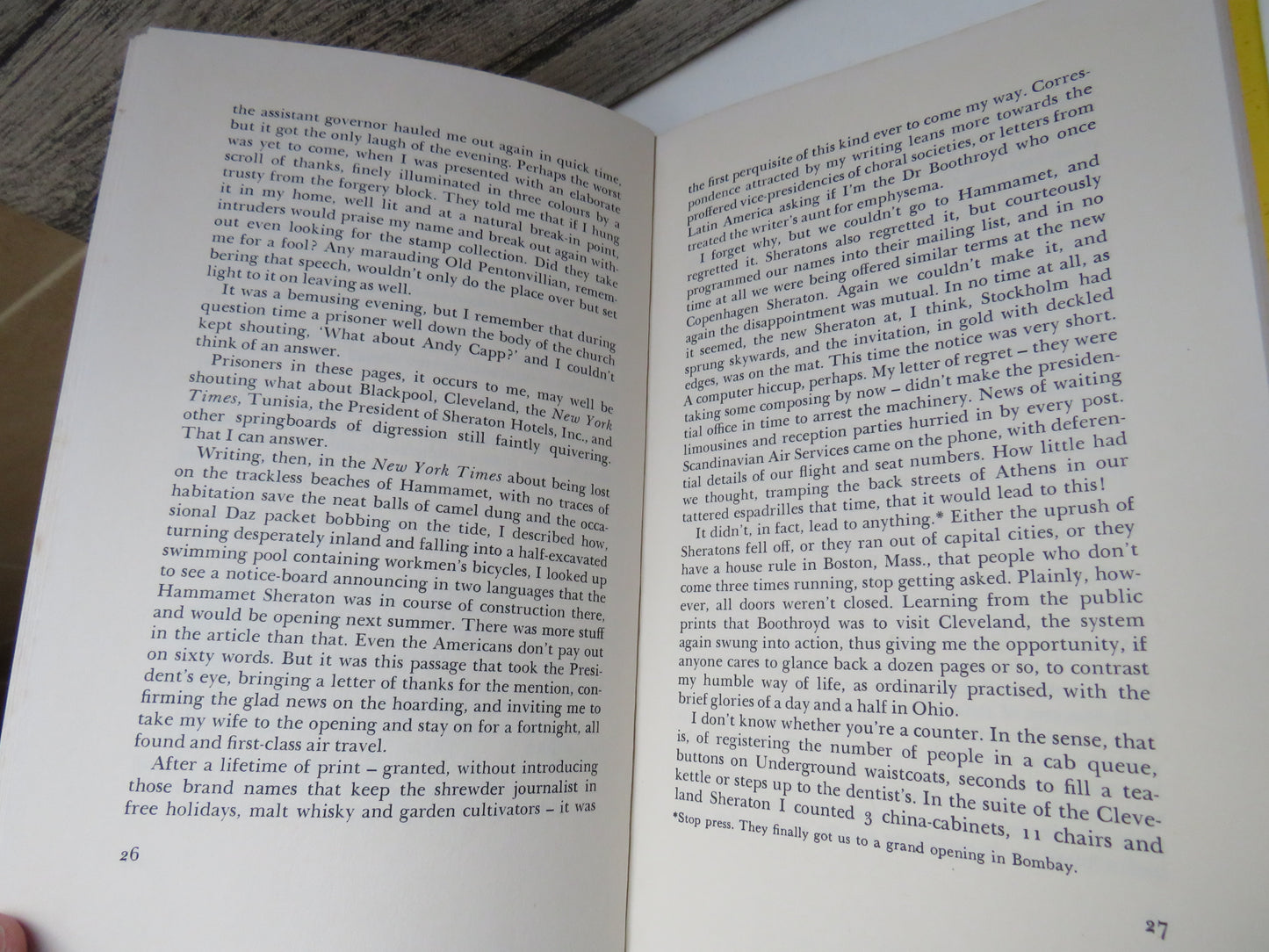 Accustomed As I Am The Loneliness of the Long-Distance Speaker Or, All You'd Never Guess About Public Speaking By Basil Boothroyd 1975