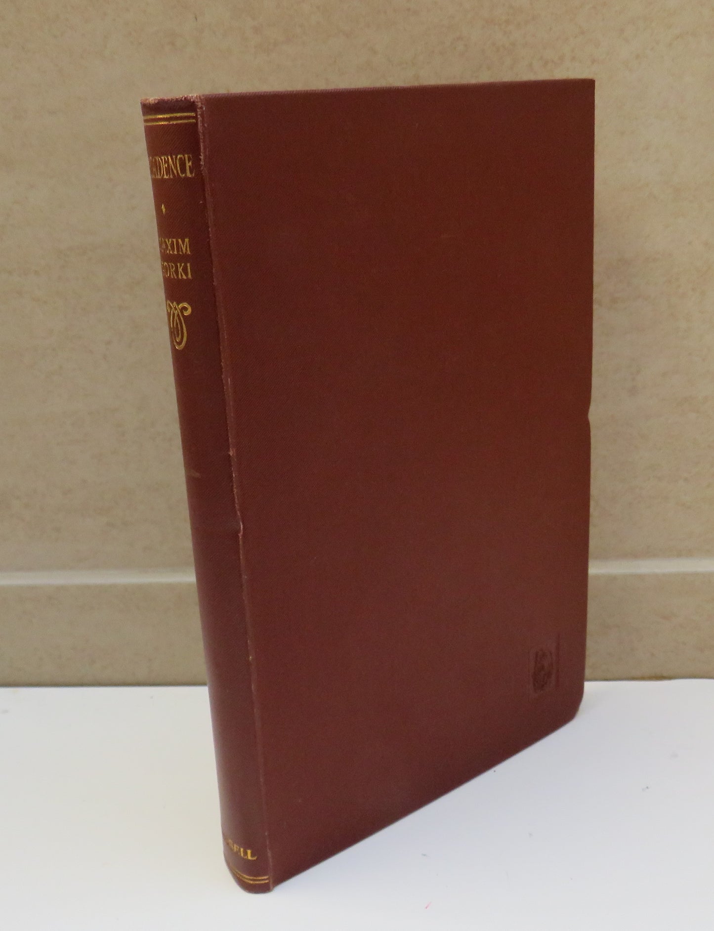 Decadence By Maxim Gorki Translated By Veronica Scott-Gatty 1928