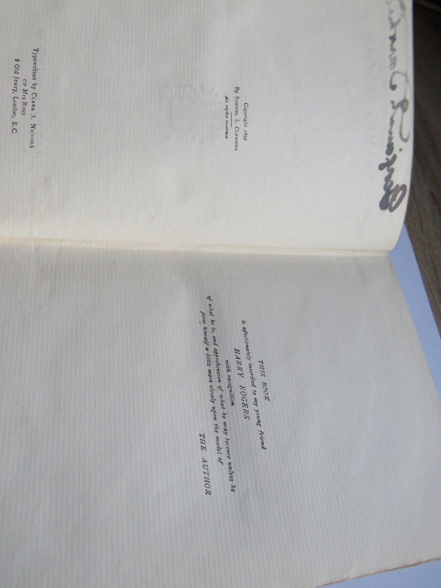 More Tramps Abroad By Mark Twain 1897 1st Edition