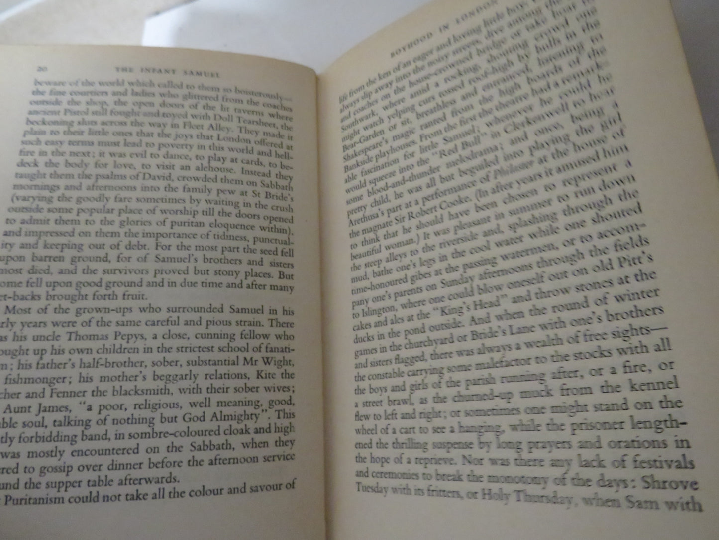 Samuel Pepys, The Man in the Making by Arthur Bryant, 1949