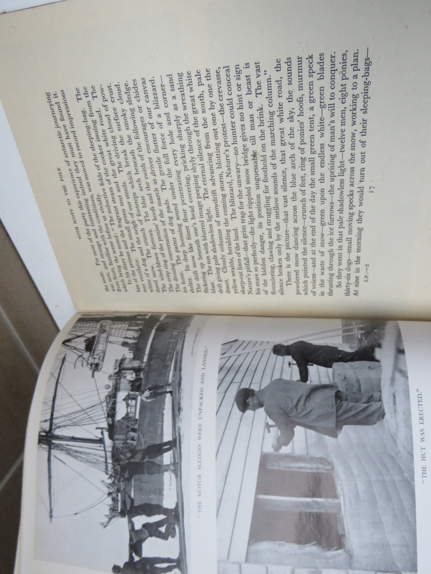 With Scott To The Pole Re-Told By Howard Marshall Illustrated From The Original Photographs 1947