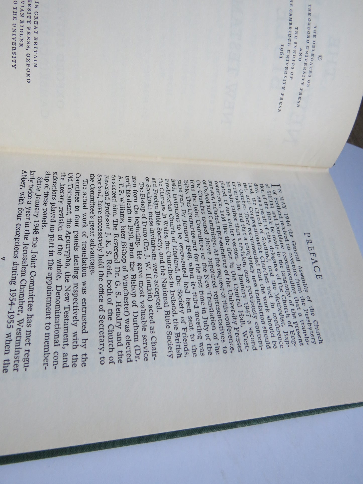 The New English Bible New Testament 1961