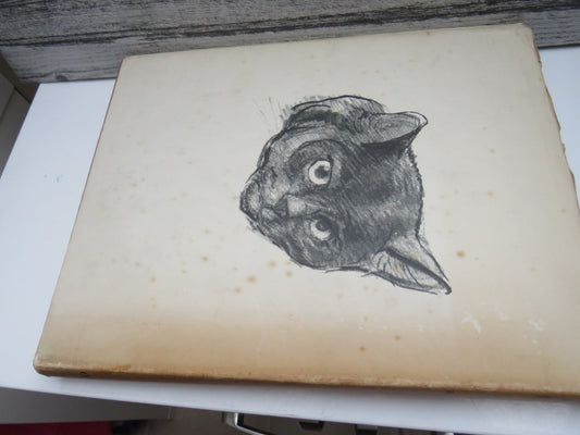 Just Cats Pictured By Lowes D. Luard and Described By T. O. Beachcroft 1936 1st Edition