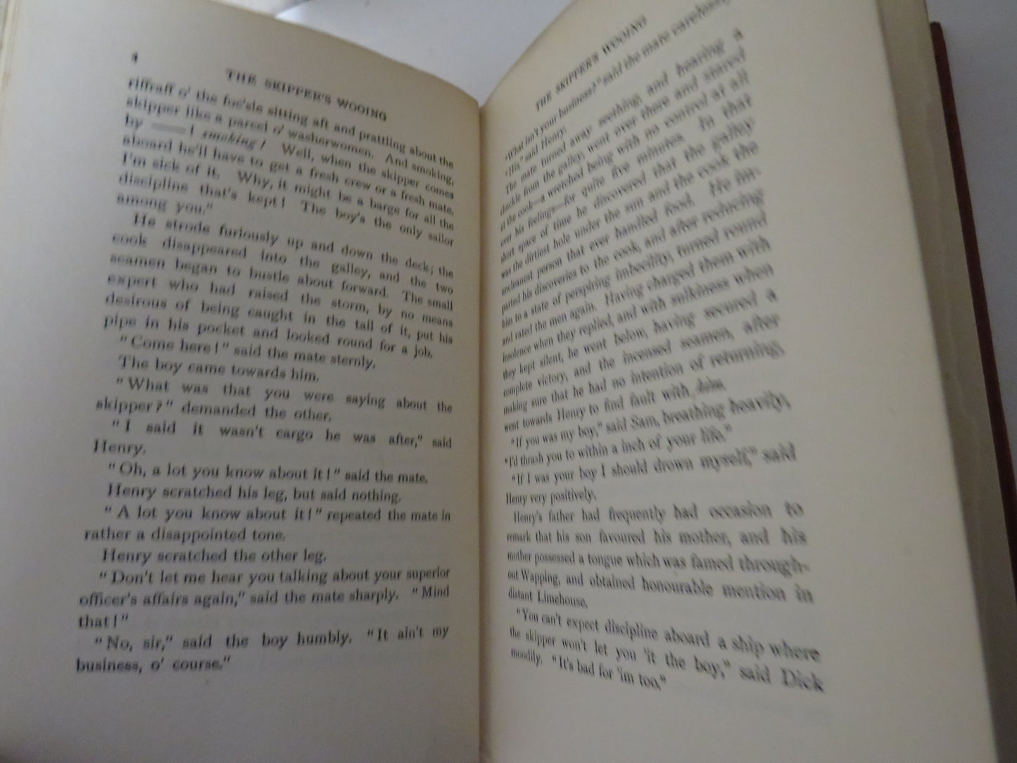 The Skipper's Wooing by W. W. Jacobs, 1906