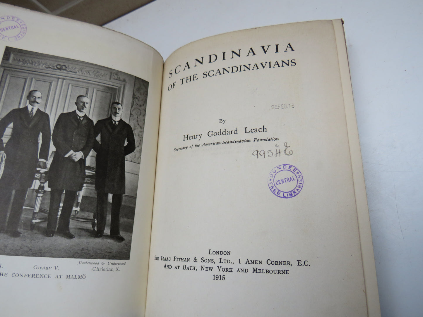 Scandinavia Of The Scandinavians By Henry Goddard Leach 1915