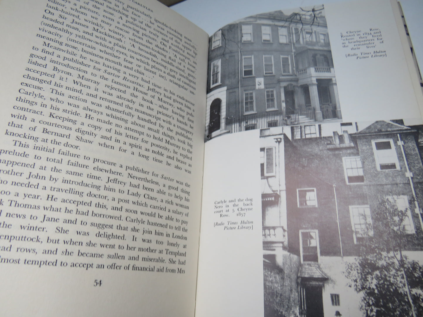 Vintage Book of 'the carlyles a biography of thomas and jane carlyle by john stewart collis 1971'