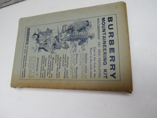 Chamonix And The Range of Mont Blanc A Guide By Edward Whymper 1911