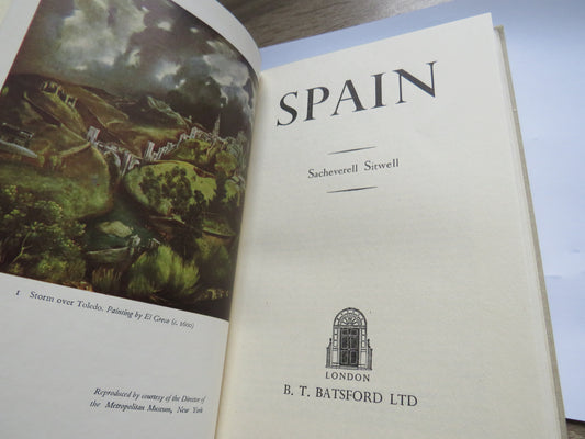 Spain By Sacheverell Sitwell 1955
