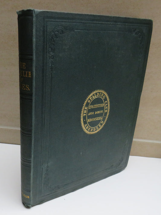 Ane Account of The Familie of Innes Compiled By Duncan Forbes of Culloden 1698 With An Appendix of Charters and Notes 1864 Aberdeen Printed For The Spalding Club