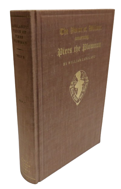 Langlan's Vision of Piers The Plowman 1972