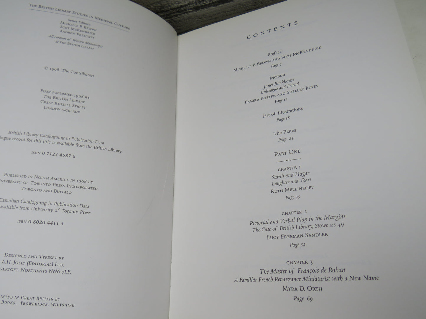 Illuminating The Book Makers and Interpreters Essays In Honour of Janet Backhouse 1998