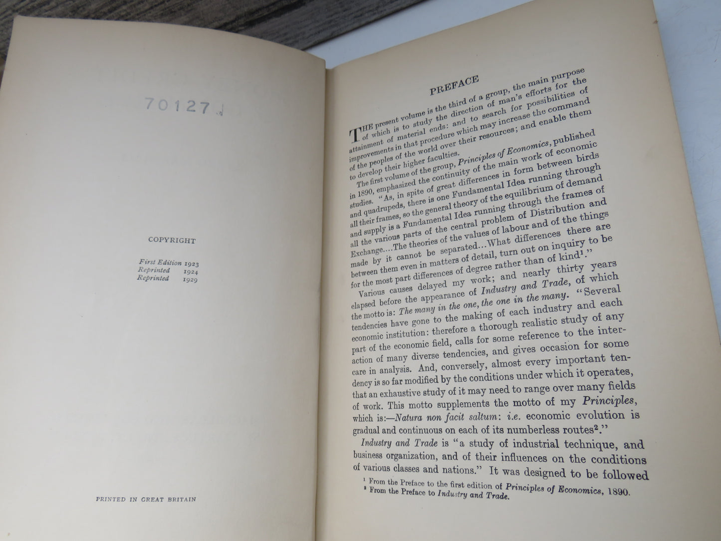Money Credit & Commerce By Alfred Marshall 1929