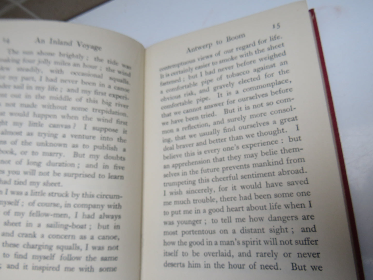 An Inland Voyage by Robert Louis Stevenson