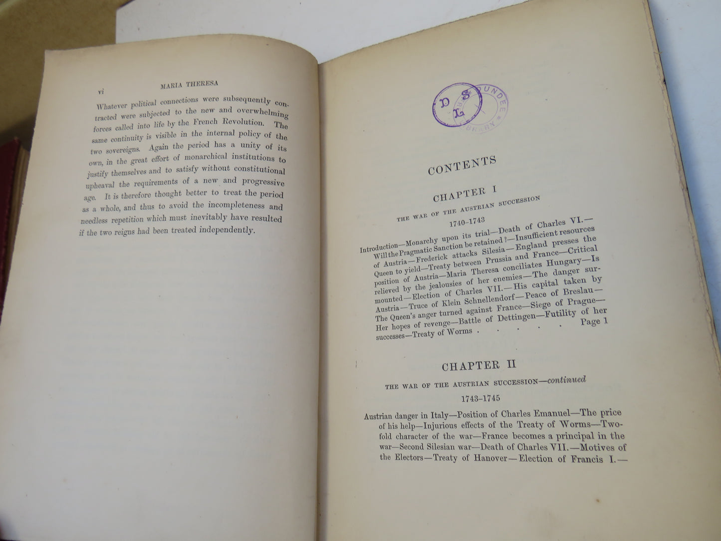 Maria Theresa By Rev. J. Franck Bright 1897